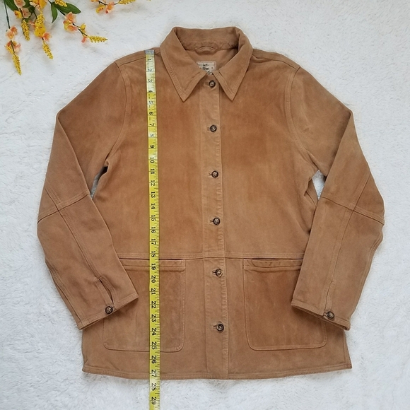 Free People We The Free Suede Shacket - Picture 4 of 11